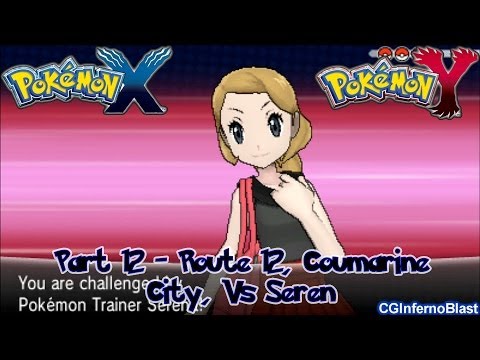 Pokemon X/Y - Walkthrough/Playthrough - Part 12 - [Route 12, Coumarine City, Vs Serena]