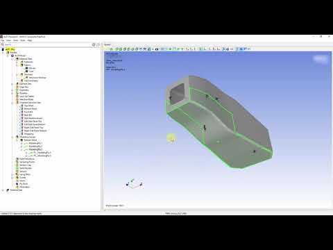 Oriented Selection Sets and Modeling Groups for FSAE Composite & Monocoque Chassis in ANSYS - Part 4