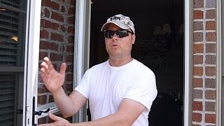 Adjusting A Storm Door