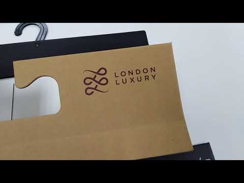 Fabric paper hangers