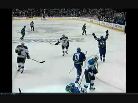 Canucks vs. Blues (4/15/09) Round 1 Game 1