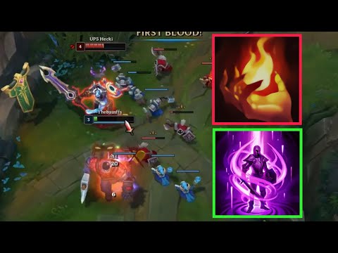 Top Lane with Ignite vs Top Lane with Teleport