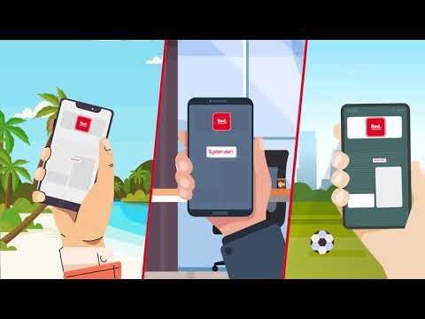 Red Security Systems video.