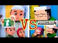 Nussa Dan Rara COMPARISON Minecraft VS Original Jangan Boros Minecraft Animation By ManDayat