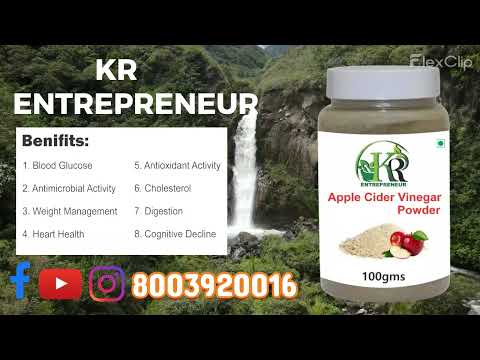 K R Apple Cider Vinegar Powder