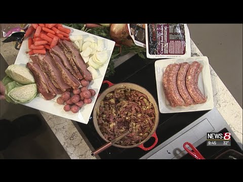 Corned beef and cabbage for St. Patrick's Day
