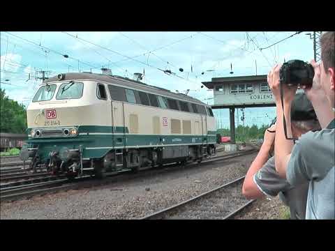 Lokparade im DB Museum Koblenz 2018 | Hauptthema V160 Familie