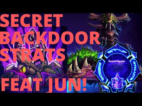 Zagara Nydus - SECRET BACKDOOR STRATS WITH JUN - Grandmaster Storm League