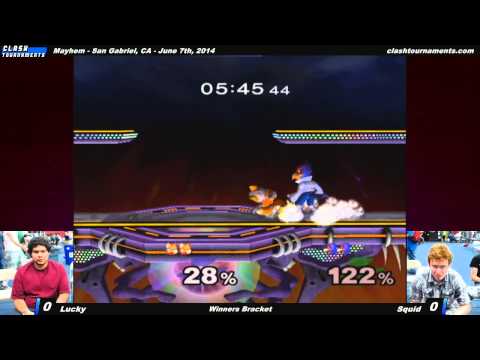 Mayhem - Lucky vs Squid - SSBM