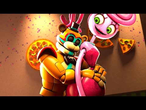 FUNNY FNAF SECURITY BREACH VS MOMMY LONG LEGS TRY NOT TO LAUGH