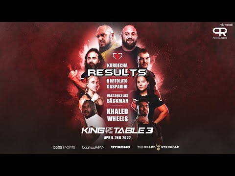 King of the Table 3 | Results