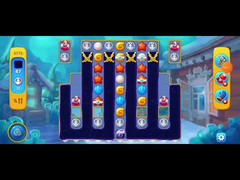 #Unlocking New Level 5776 #fishdom #playrix