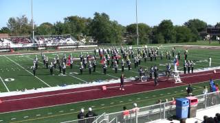 Fenton HS Marching band competition 10-9-2016 Arlington Heights IL