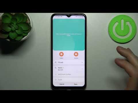 How to Add Photo to Contact in SAMSUNG Galaxy F13 - Personalize Contact