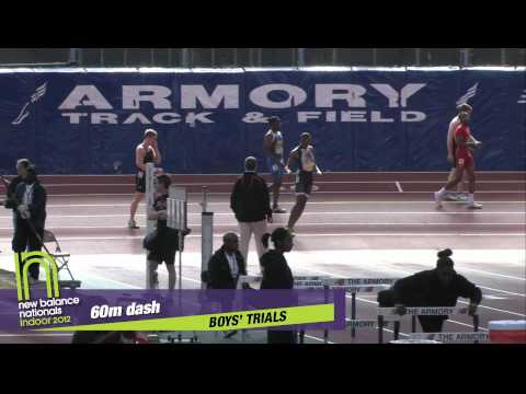 Boys 60m Heat 8 - New Balance Indoor Nationals 2012