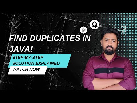 Java Coding Made Easy Find Duplicates In An Array Explained Step By Step Coding Interview Prep