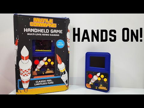 NEW Missile Command Handheld Hands-On | Toy Fair 2026 Fizz Creations 