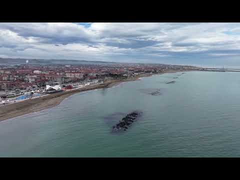@KarasuTV  Karasu sahili yıkım - Drone görüntüsü