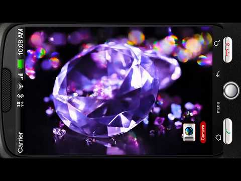 Diamonds with Violet Rich Gems Video