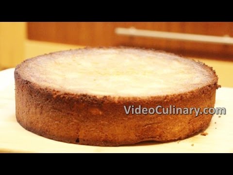 Vanilla Sponge Cake Recipe - Video Culinary