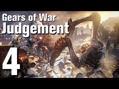 Gears of War Judgment Walkthrough Part 4 - Halvo Bay Military Academy