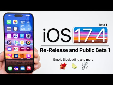 iOS 17.4 Beta 1 Re-Release is Out! - What's New?