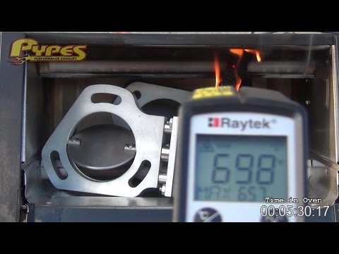 Pypes Exhaust Electric Cutout Heat Test