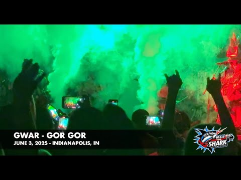 GWAR Performs Their Song "Gor Gor" in Indianapolis on June 3, 2025