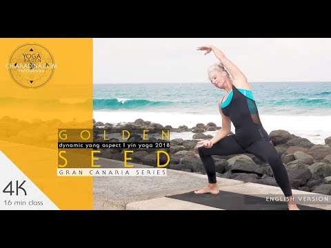 Golden Seed: Dynamic Yin Yoga | Movement Meditation 4K
