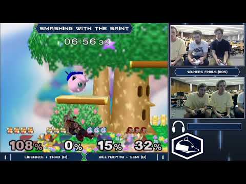 S@PS 42 Melee Doubles - Liberace + Tard (R) vs billyboy48 + Semi (B) - Winners Finals