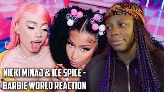 Nicki Minaj & Ice Spice – Barbie World [Official Music Video] Reaction