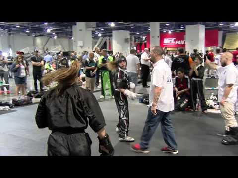 Natalia Wisniewska v Lilibeth Robles WAKO North American Open 2016