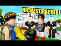 I Spent 24 HOURS With The RICHEST FAMOUS RAPPER In BROOKHAVEN RP!