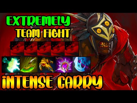EXTREMELY TEAM FIGHT - INTENSE CARRY - BLOODSEEKER - DOTA 2 GAMEPLAY