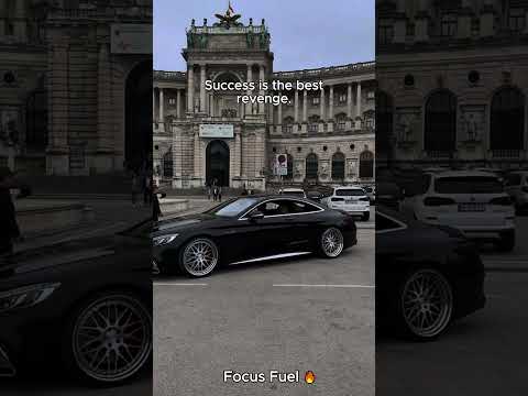 The only way to reach your goals is through success. Focusfuelreal 🔥#mercedes  #luxury #work