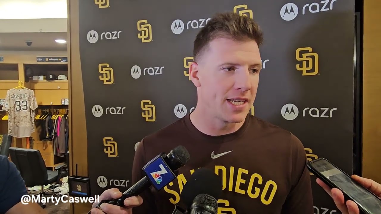 Padres pitcher Nick Pivetta on elbow tightness & if it's same issue that sidelined him in spring 