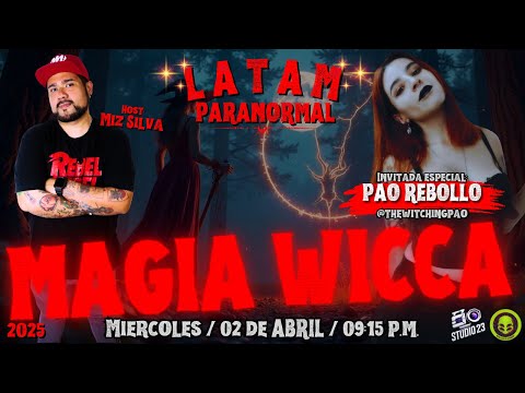 🔴#EnVivo 🔮 Magia Wicca con Pao Rebollo 🔮