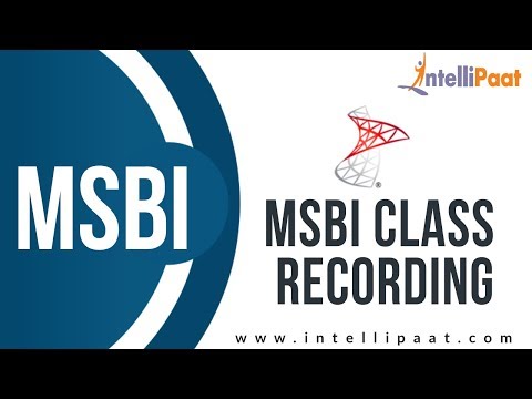 MSBI Previous Class Recording | MSBI Tutorial | Intellipaat