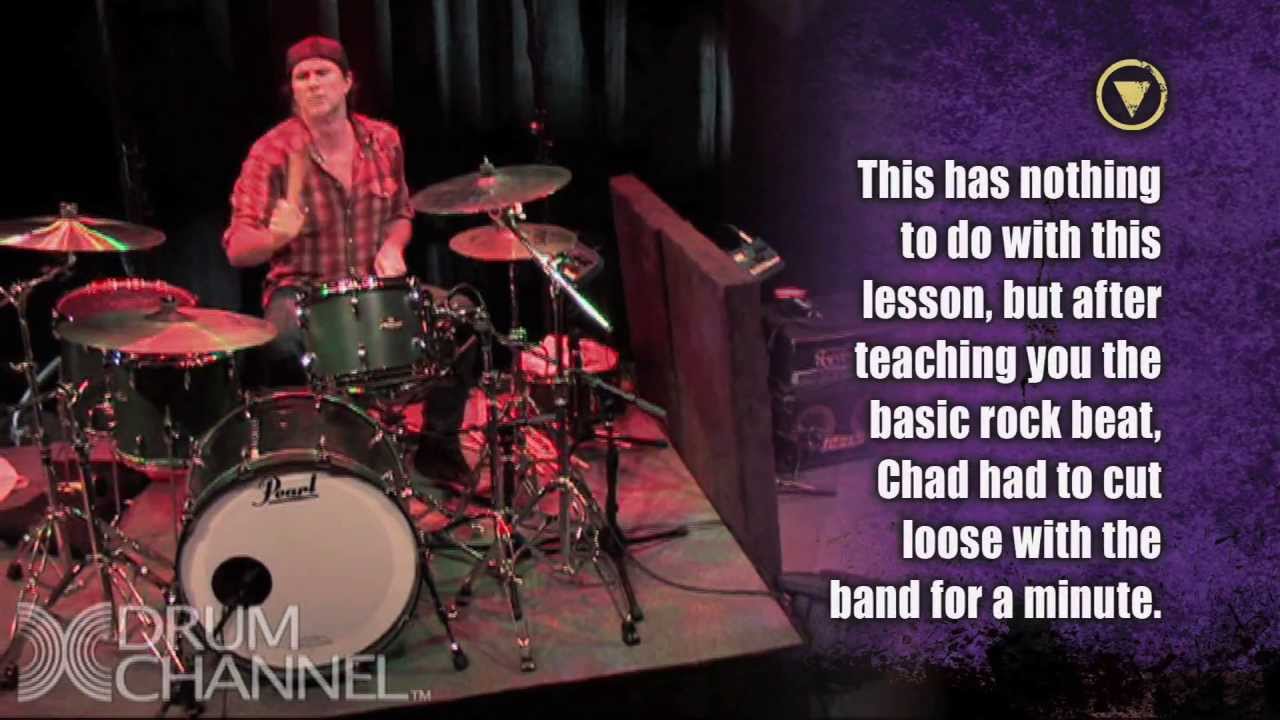 ChadSmith FirstRockBeat - YouTube