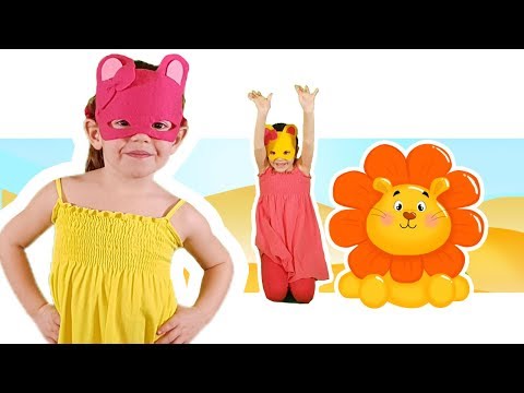 Titounis Gym - Animaux de la savane - Danse, Comptines à gestes, Yoga et Gym pour bébés