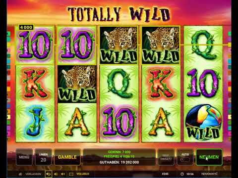 Totally Wild kostenlos spielen - Novomatic / Novoline