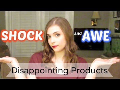 Shock and Awe: disappointing beauty products and awesome alternatives Video