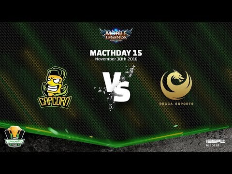 JAGUNG MENGGILA!!! MOBILE LEGENDS CAPCORN VS RECCA - TBOF IESPL