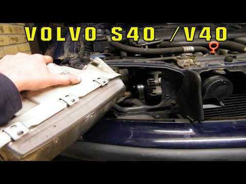 Volvo S40 V40: Headlight Replacement
