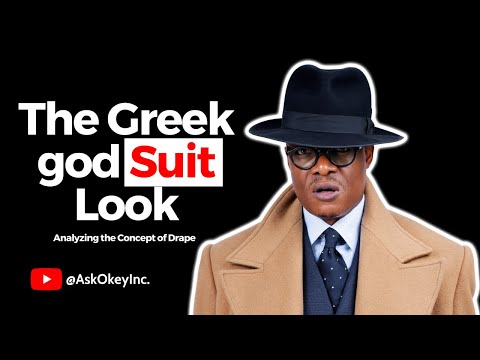 The Drape Philosophy: How to embody the look of a Greek god in a suit