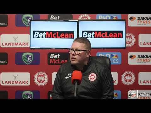 MATCH REACTION | Larne 5-0 Comber Rec