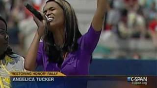 "rebuild" by Angelica Tucker at Glenn Beck Rally