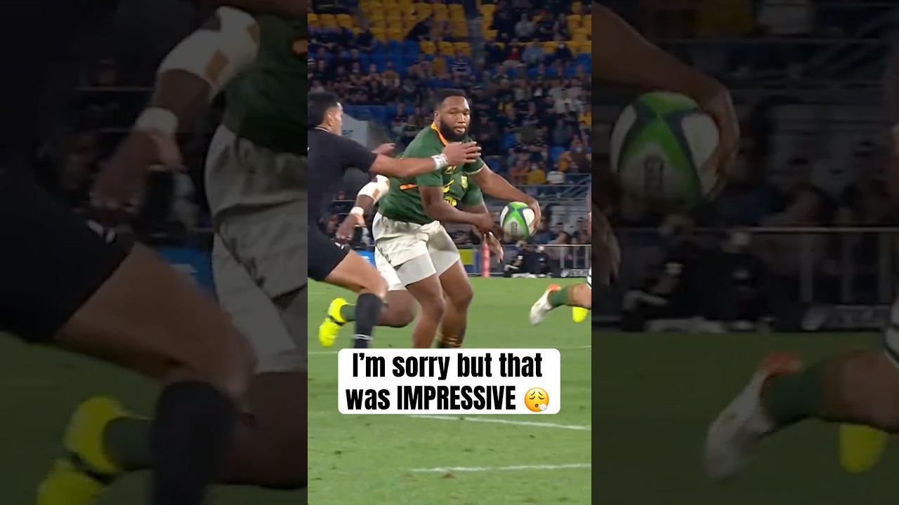 The BIGGEST respect for our rugby rivals the Springboks 💪 #behindthebackpass