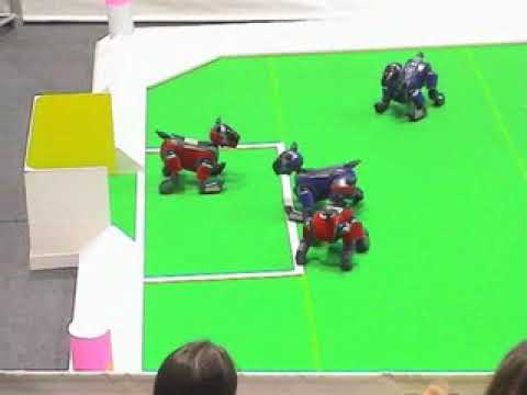 Robotics: Winning the Obstacle Avoidance Challenge of the 2003 Robocup in the Sony Aibo League