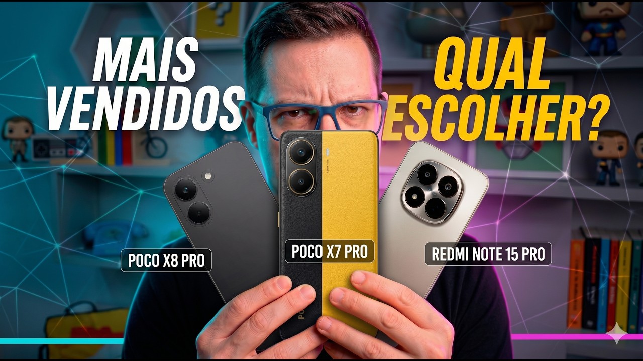 MAIS VENDIDOS da XIAOMI! Qual o MELHOR para VOCÊ?!